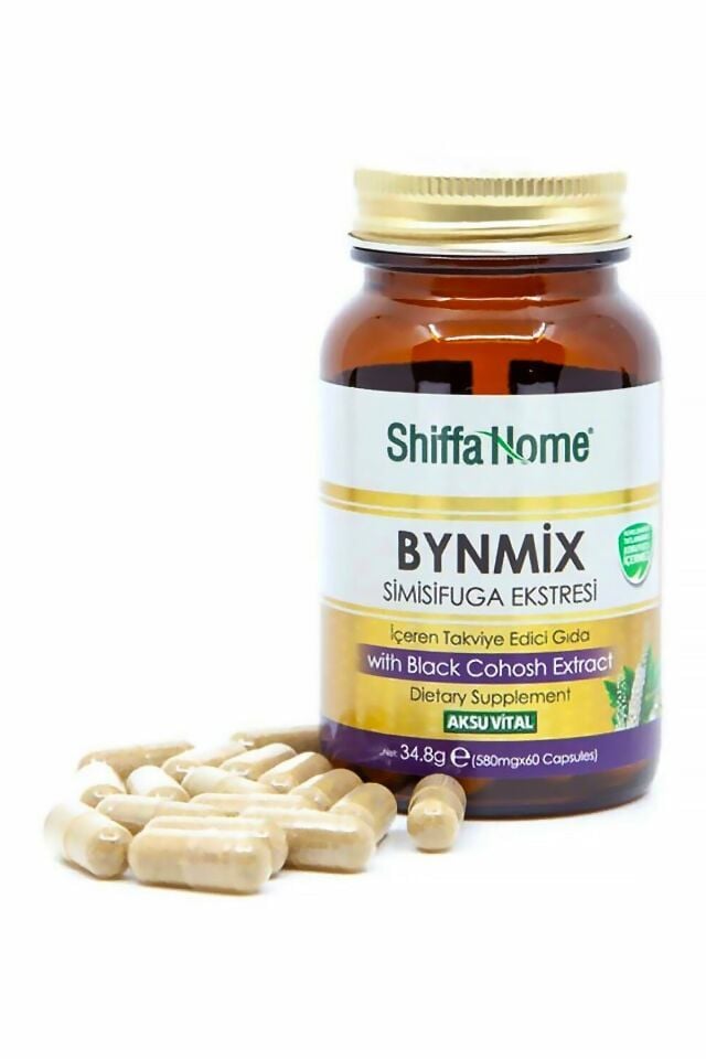 AksuVital Shiffa Home Bynmix Simisifuga Ekstresi 580mg 60 Kapsül