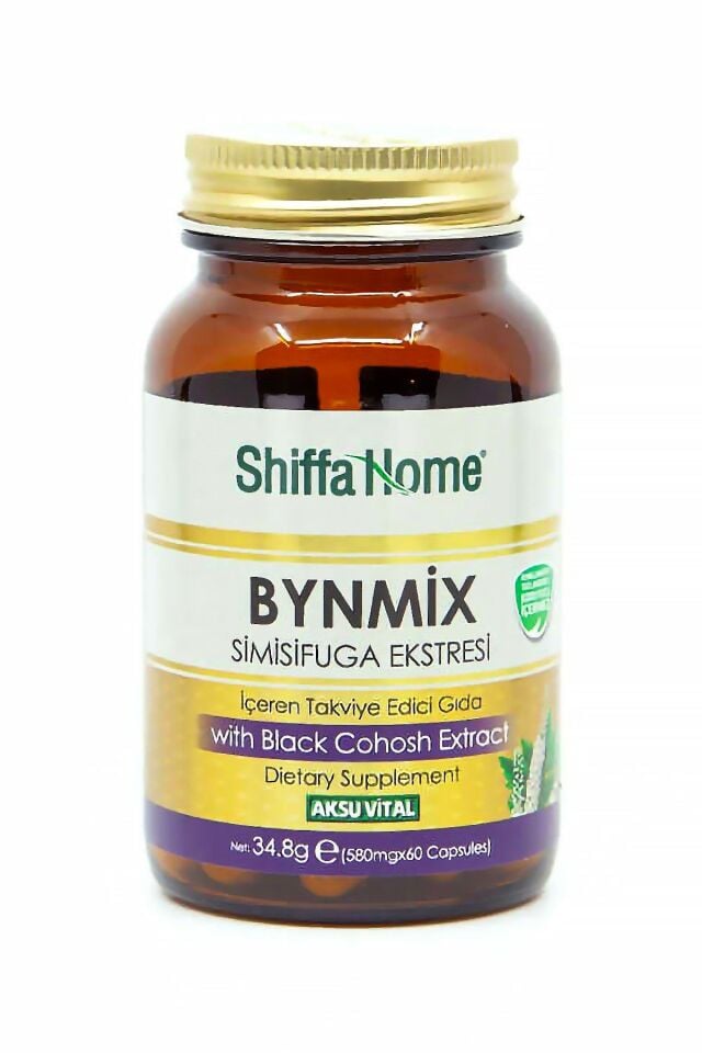 AksuVital Shiffa Home Bynmix Simisifuga Ekstresi 580mg 60 Kapsül