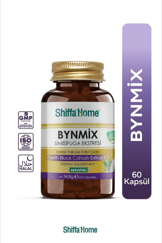 AksuVital Shiffa Home Bynmix Simisifuga Ekstresi 580mg 60 Kapsül
