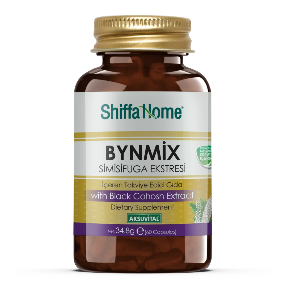AksuVital Shiffa Home Bynmix Simisifuga Ekstresi 580mg 60 Kapsül