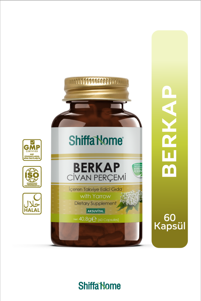 AksuVital Shiffa Home Berkap Civan Perçemi 680mg 60 Kapsül