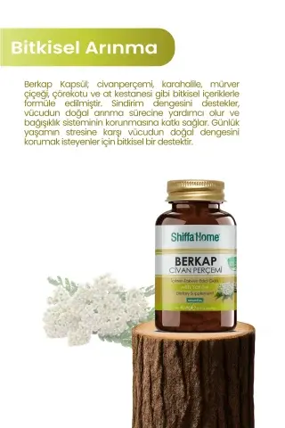 AksuVital Shiffa Home Berkap Civan Perçemi 680mg 60 Kapsül