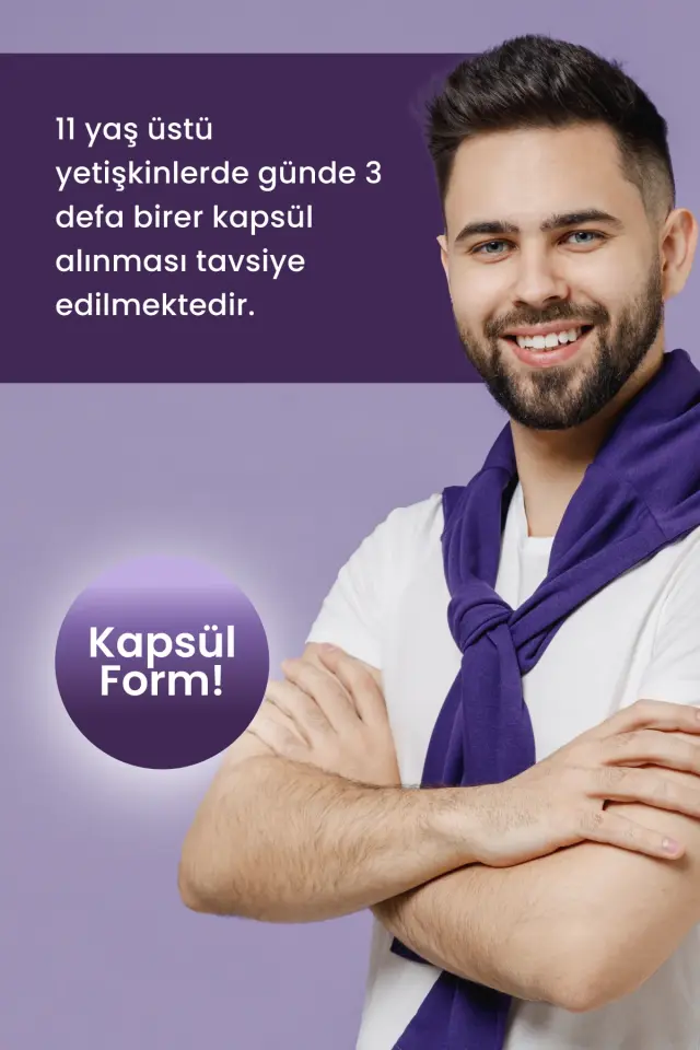 AksuVital Shiffa Home Cetavin Yaban Mersini Yaprağı 730mg 60 Kapsül