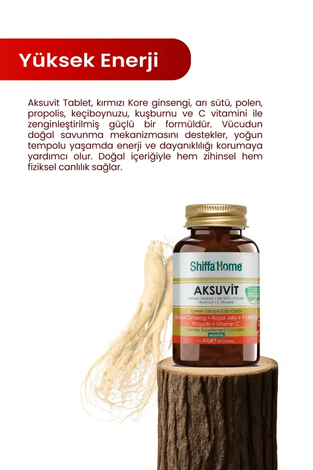 AksuVital Shiffa Home Aksuvit Tablet 750mg 80 Tablet