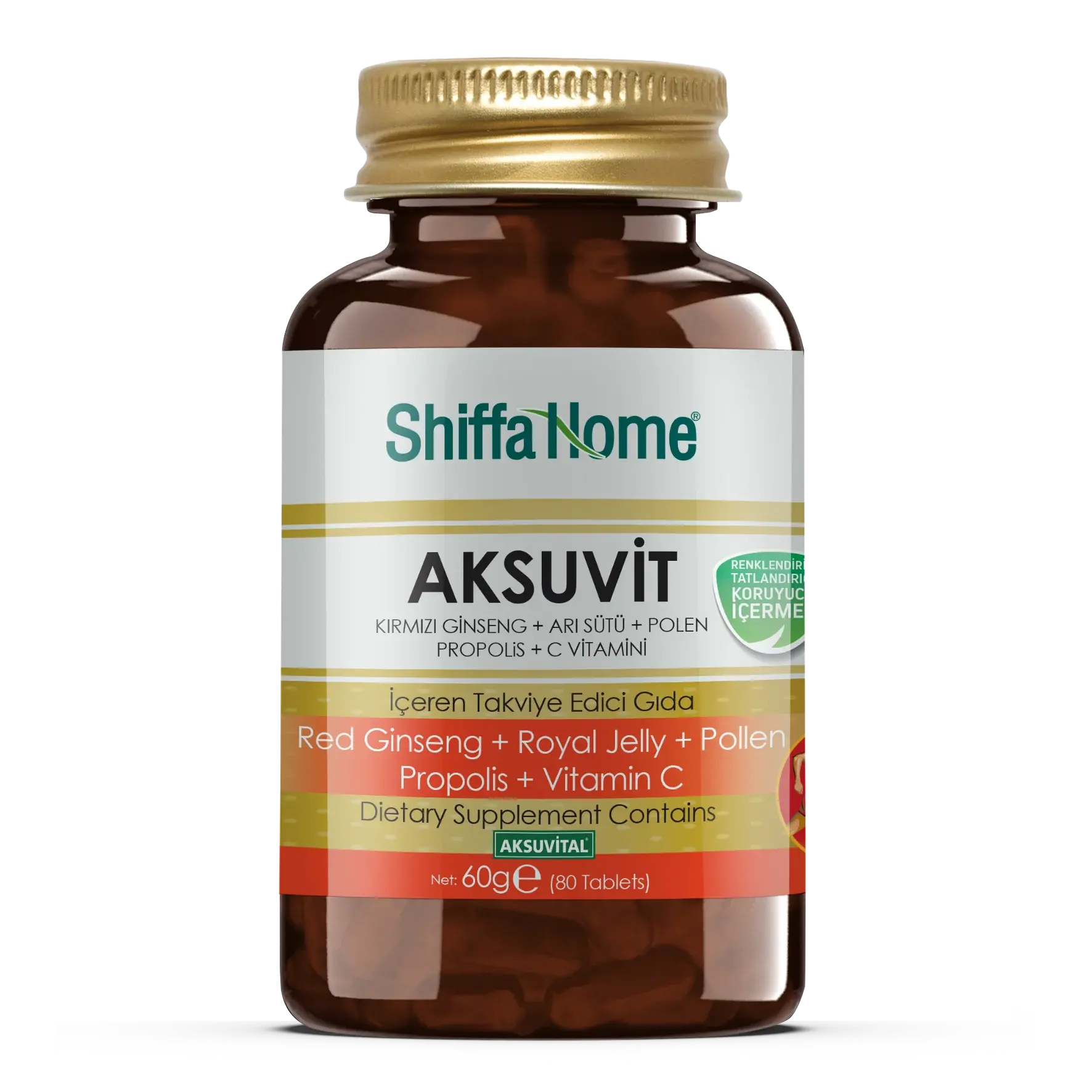AksuVital Shiffa Home Aksuvit Tablet 750mg 80 Tablet