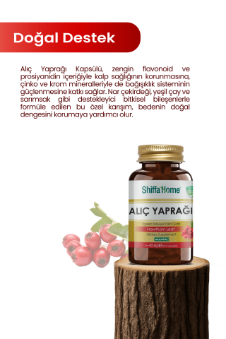AksuVital Shiffa Home Alıç Yaprağı 710mg 60 Kapsül