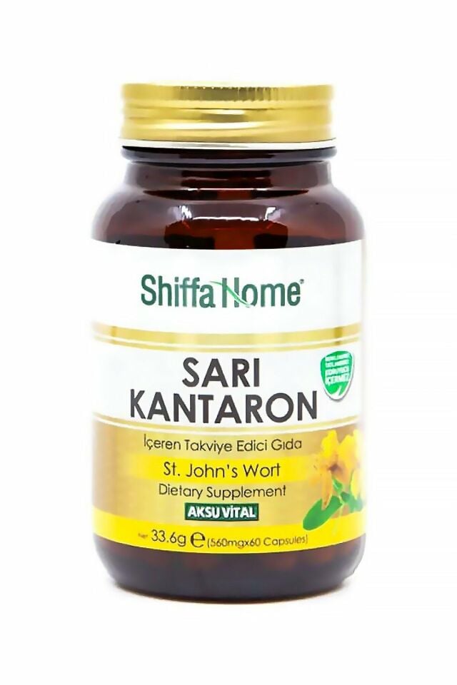 AksuVital Shiffa Home Sarı Kantaron 560mg 60 Kapsül