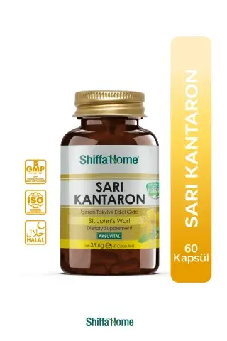 AksuVital Shiffa Home Sarı Kantaron 560mg 60 Kapsül