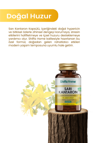 AksuVital Shiffa Home Sarı Kantaron 560mg 60 Kapsül