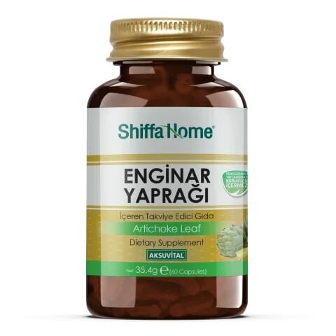 AksuVital Shiffa Home Enginar Yaprağı 590mg 60 Kapsül