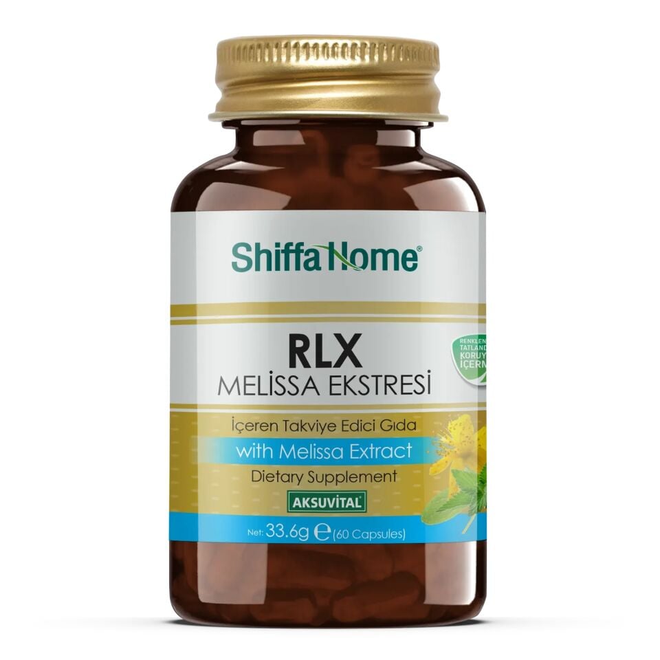 AksuVital Shiffa Home RLX Melissa Ekstresi 560mg 60 Kapsül