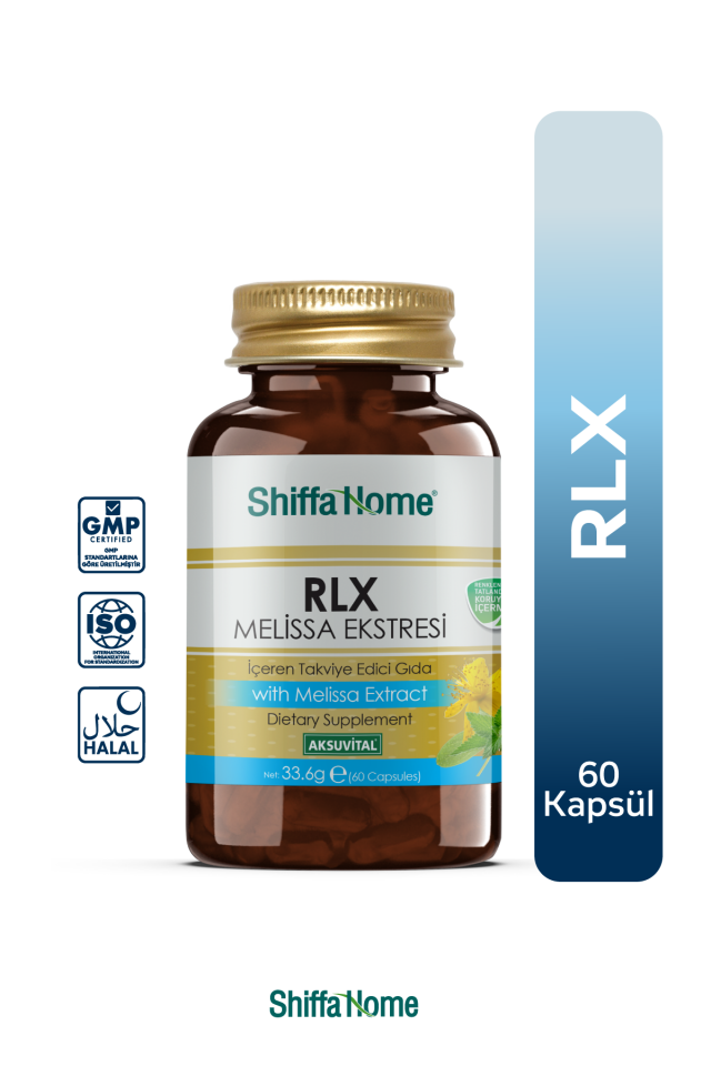 AksuVital Shiffa Home RLX Melissa Ekstresi 560mg 60 Kapsül