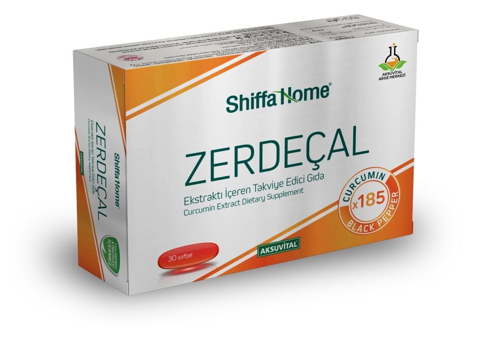 AksuVital Shiffa Home Zerdeçal 1300mg 30 Softjel