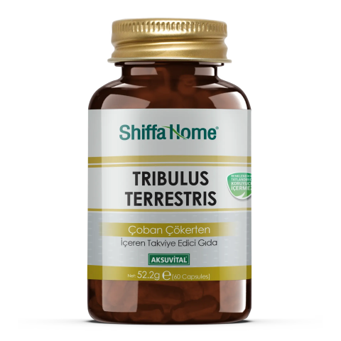AksuVital Shiffa Home Tribulus Terrestris Çoban Çökerten 870mg 60 Kapsül