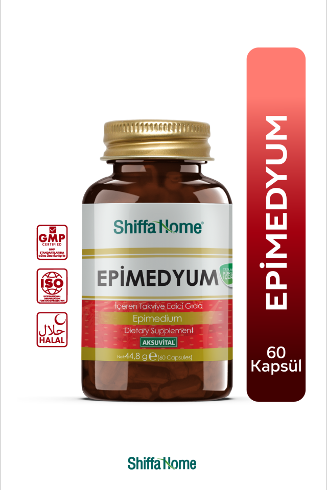 AksuVital Shiffa Home Epimedyum 750mg 60 Kapsül