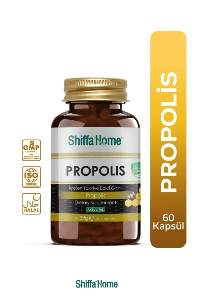 AksuVital Shiffa Home Propolis 470mg 60 Kapsül