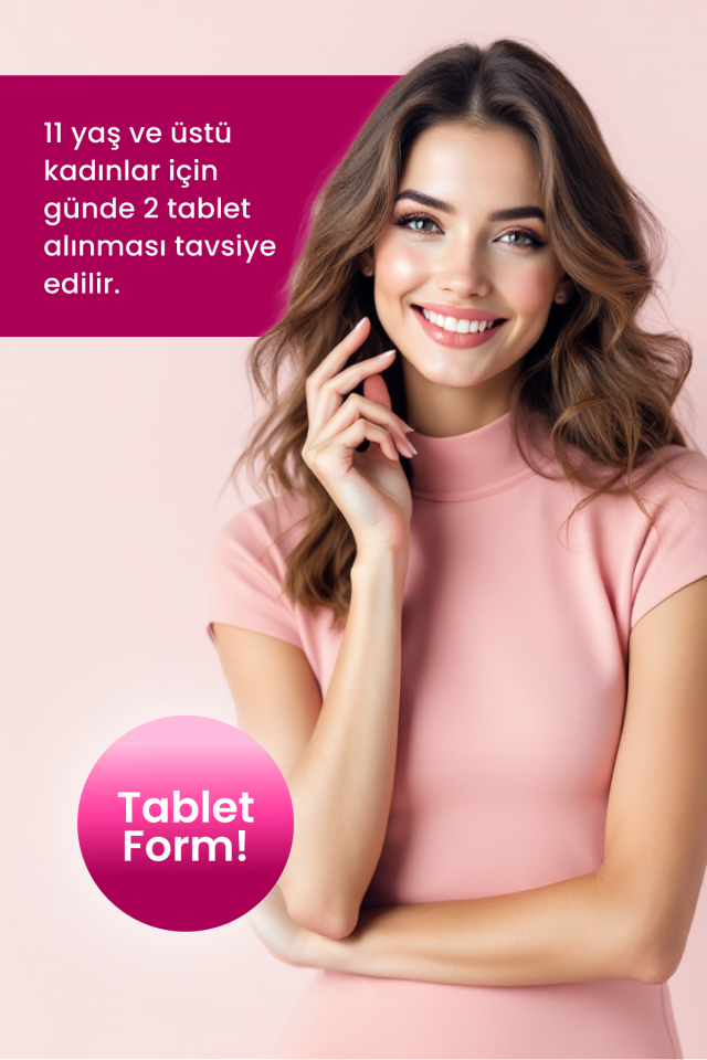 AksuVital Shiffa Home Kadın Multivitamin ve Multimineral 1760mg 30 Tablet