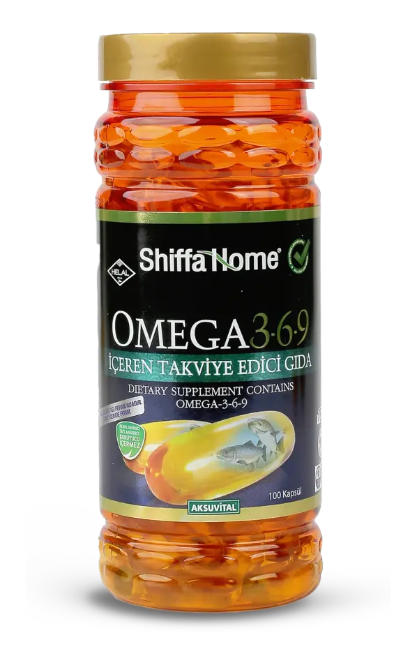 AksuVital Shiffa Home Omega 3-6-9 1000mg 100 Softjel