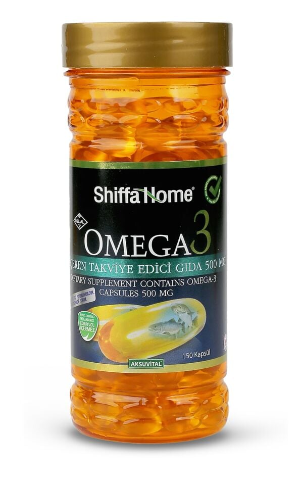 AksuVital Shiffa Home Omega-3 500mg 150 Softjel